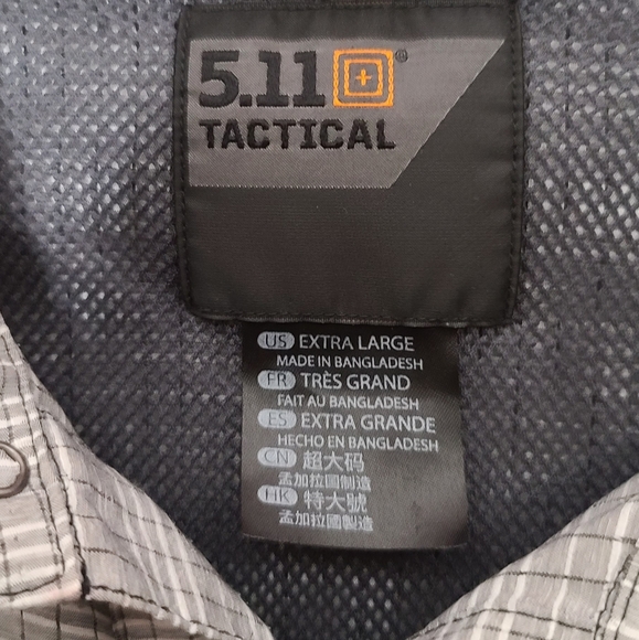 5.11 Tactical Men's Button Front Shirt - Picture 2 of 3